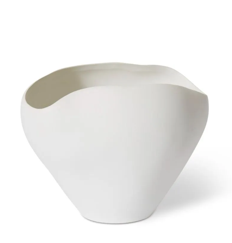 Zelma Vase | White