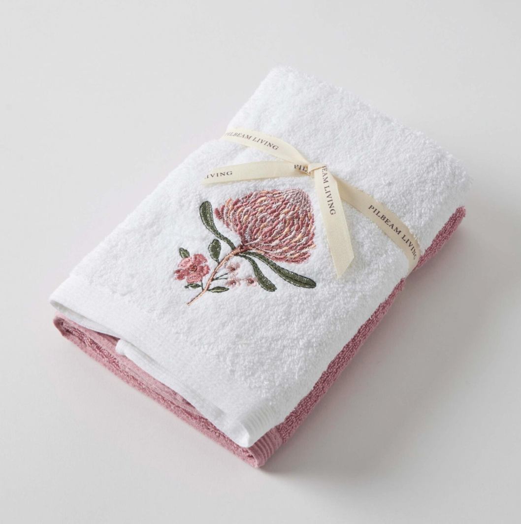 Native Bloom Hand Towel Set of 2