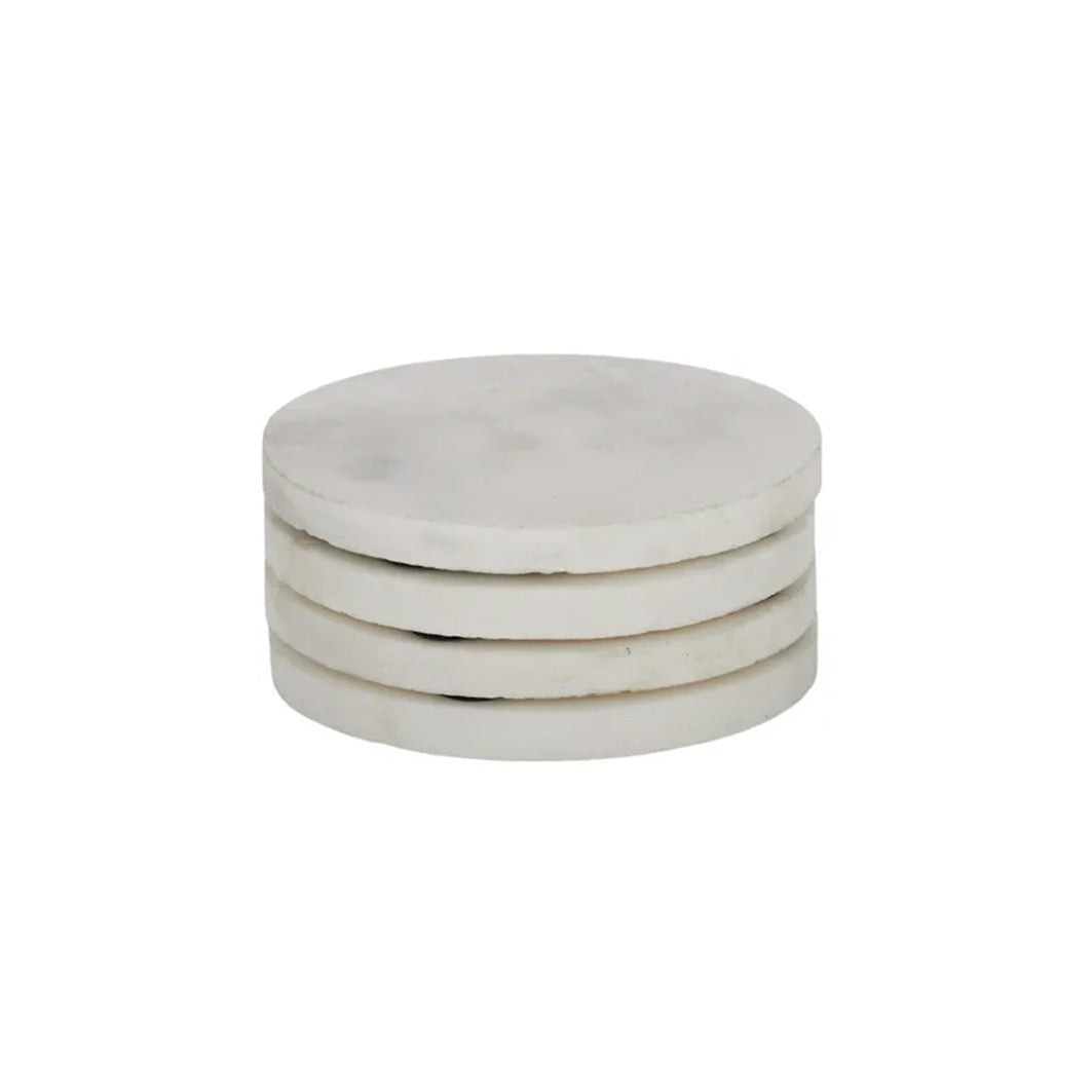 Neo Round Marble Coaster | Set/4
