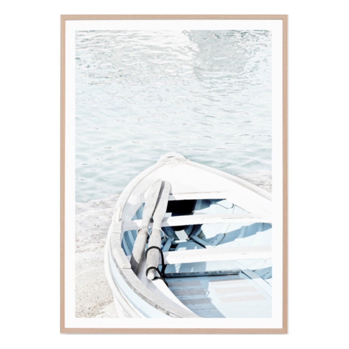 Blue Rowboat | 6 Sizes