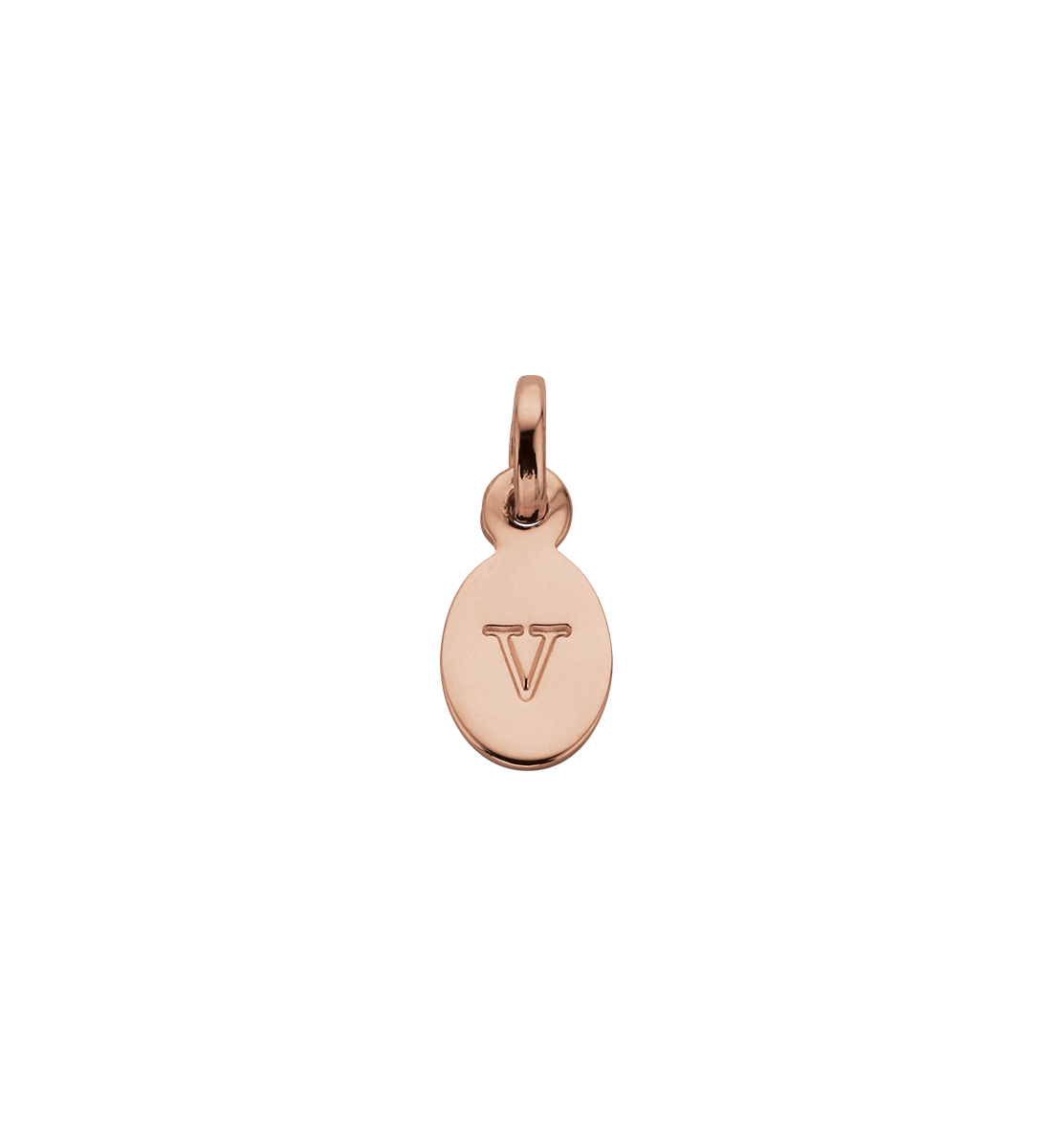 Initial A-Z Rose Gold