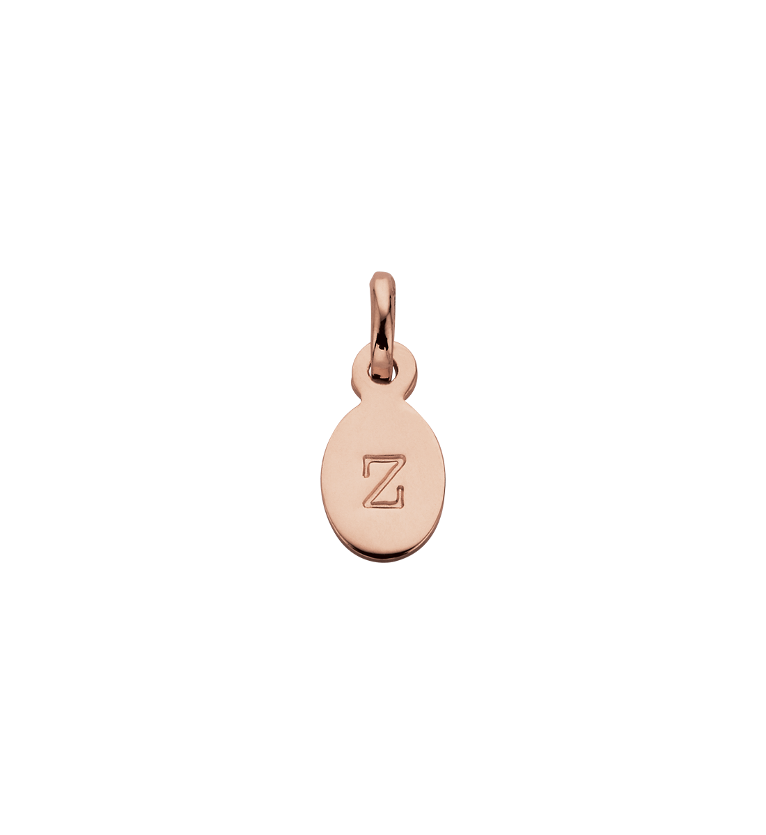 Initial A-Z Rose Gold