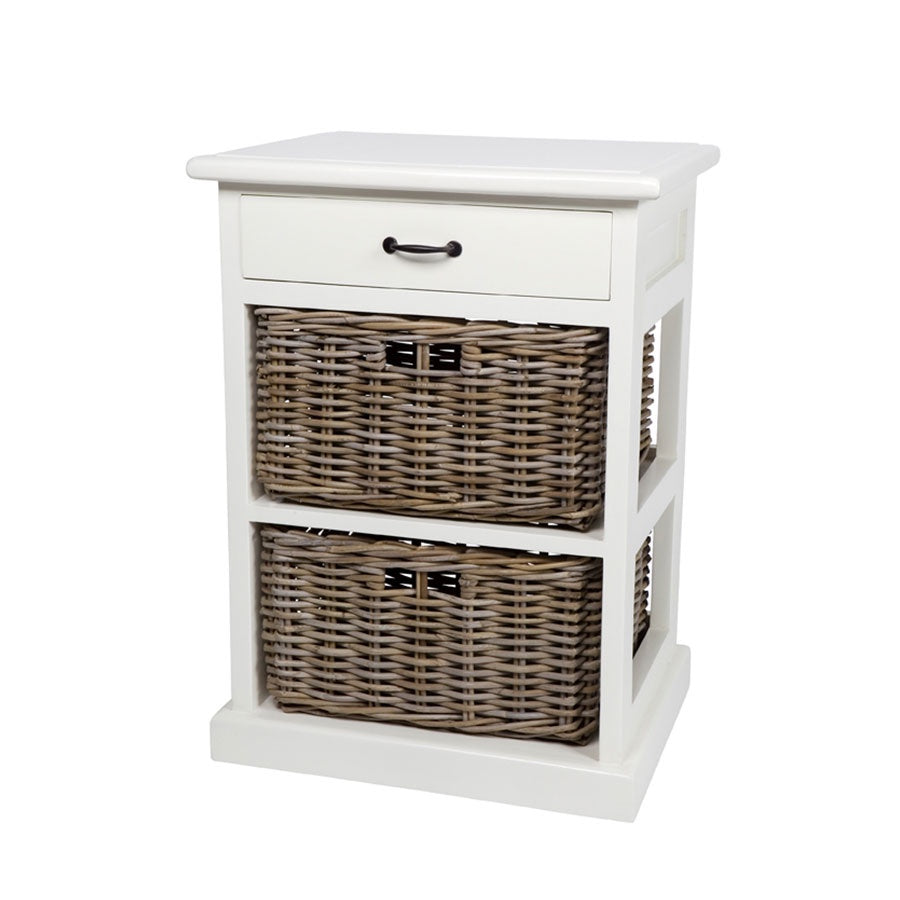 Kubu Storage Unit 2 x Basket 1 x Drawer