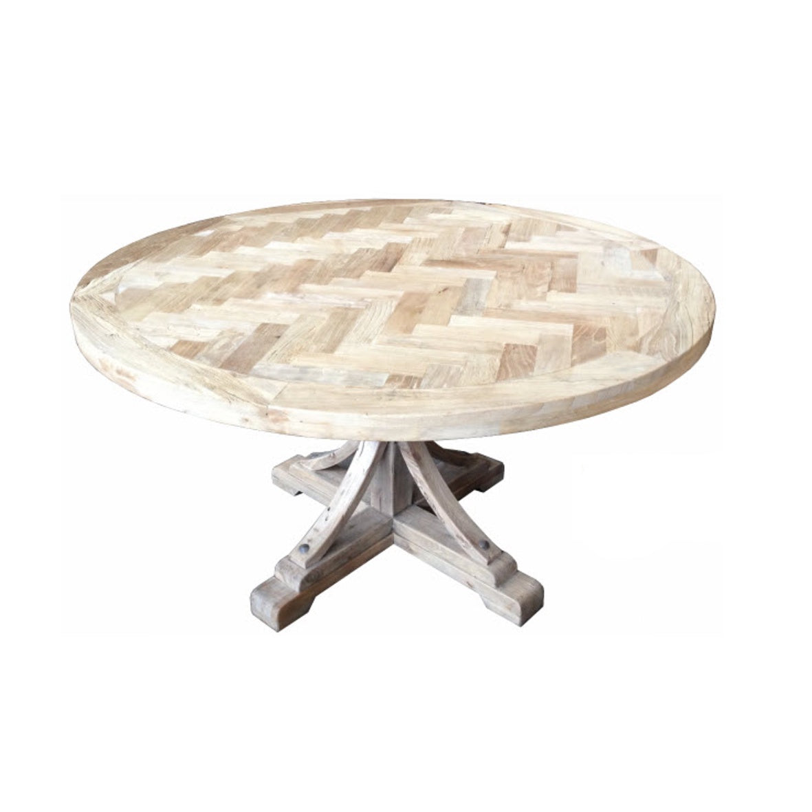Brussels Round Dining Table Natural Legs