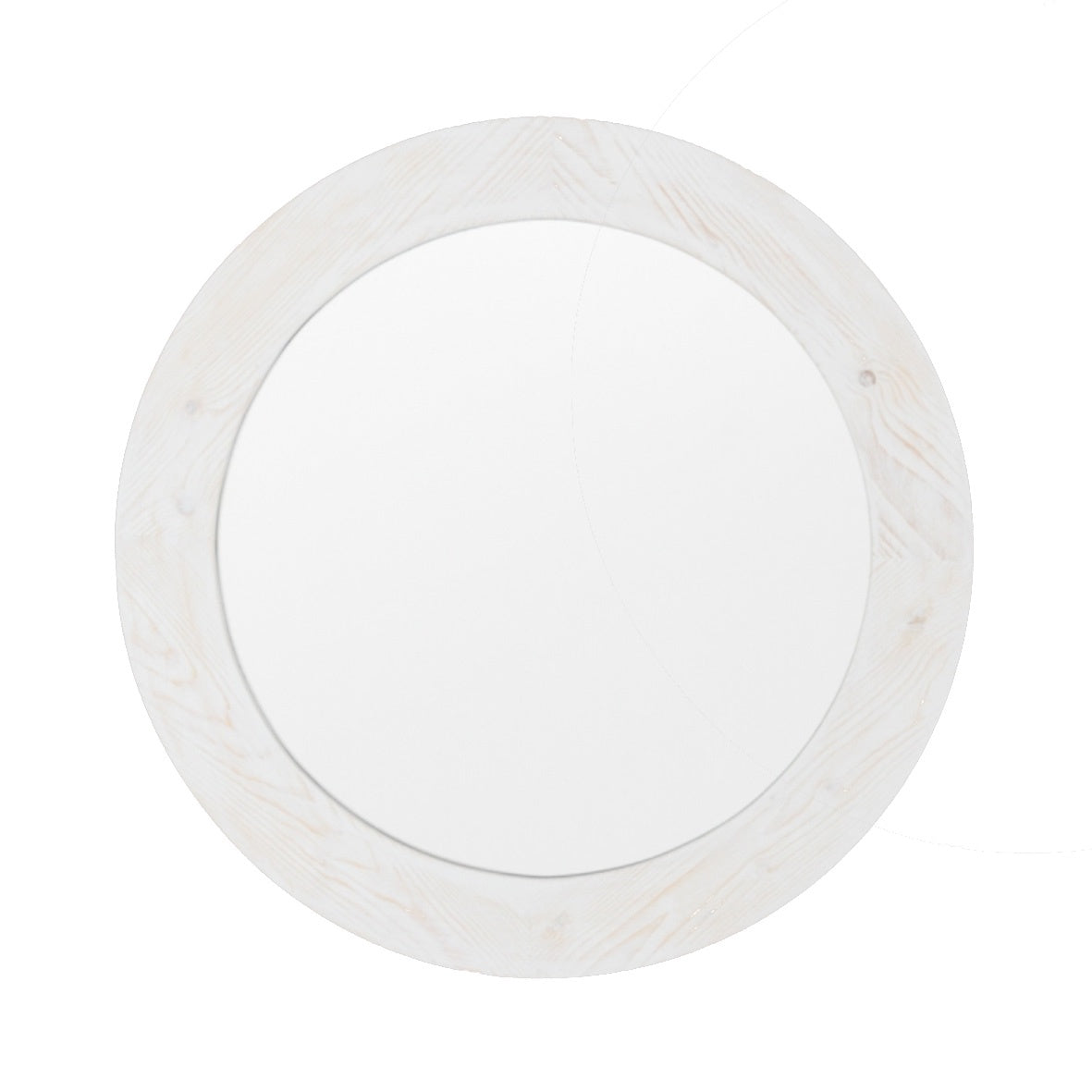 Beach Comber Round Mirror | White | 2 Sizes