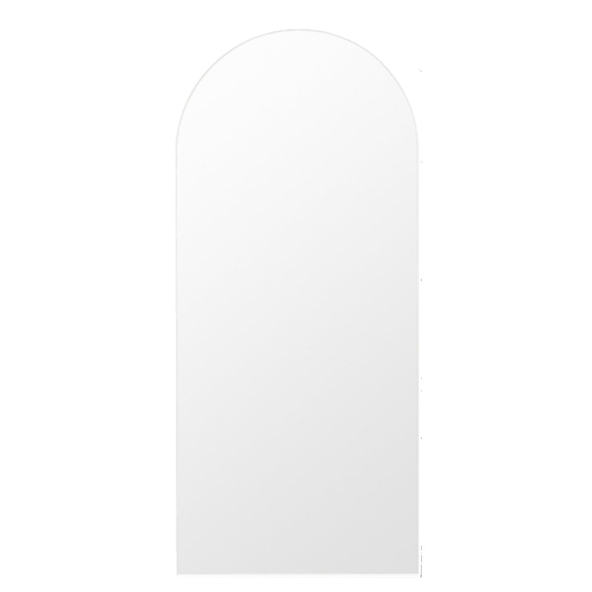 White Bjorn Arch Floor Mirror