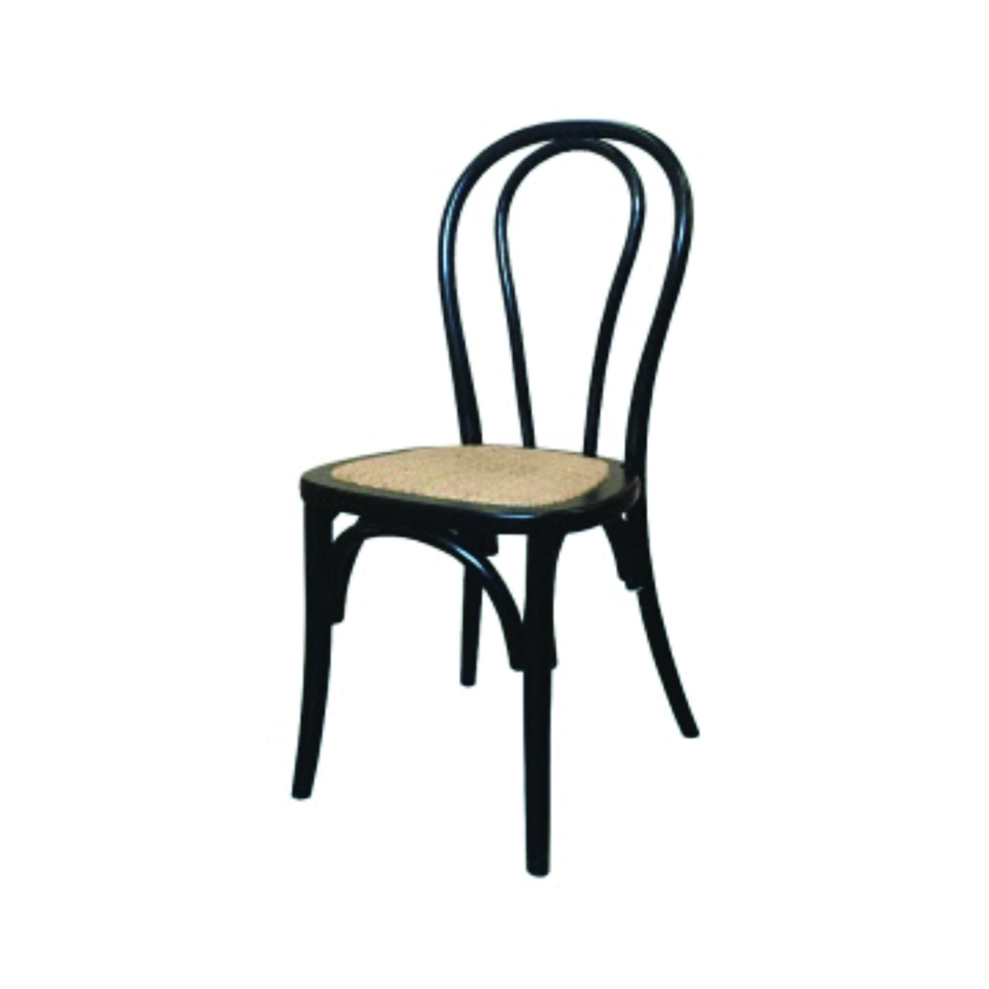 Stackable Bentwood Chair Black