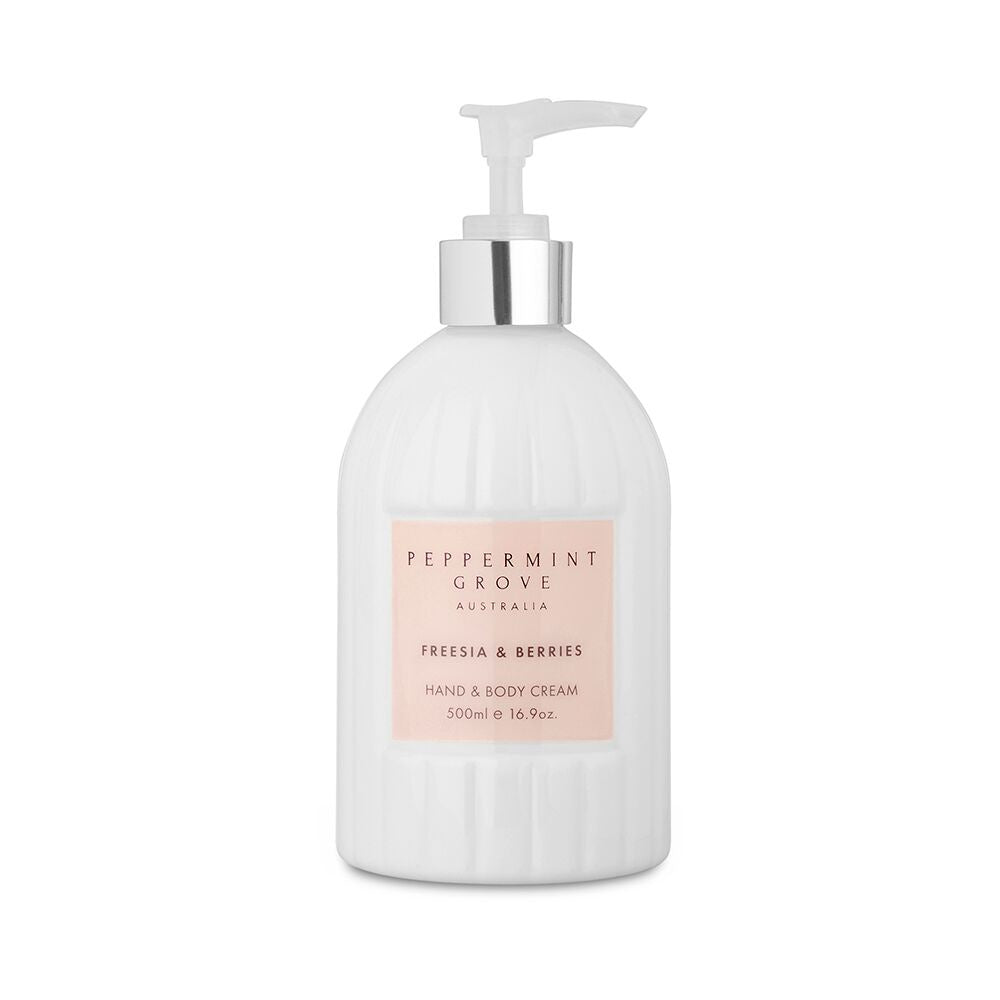 Freesia &amp; Berries Hand &amp; Body Cream Pump