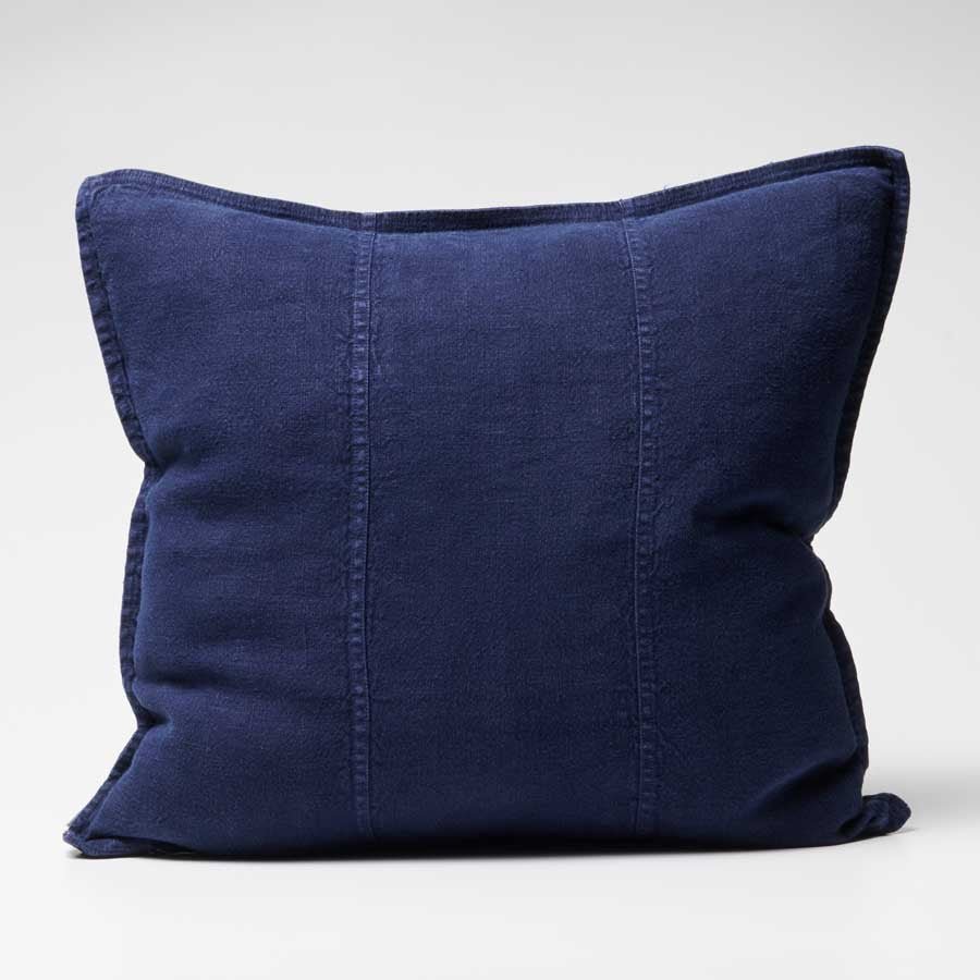 Luca Linen Navy Cushion | 3 Styles