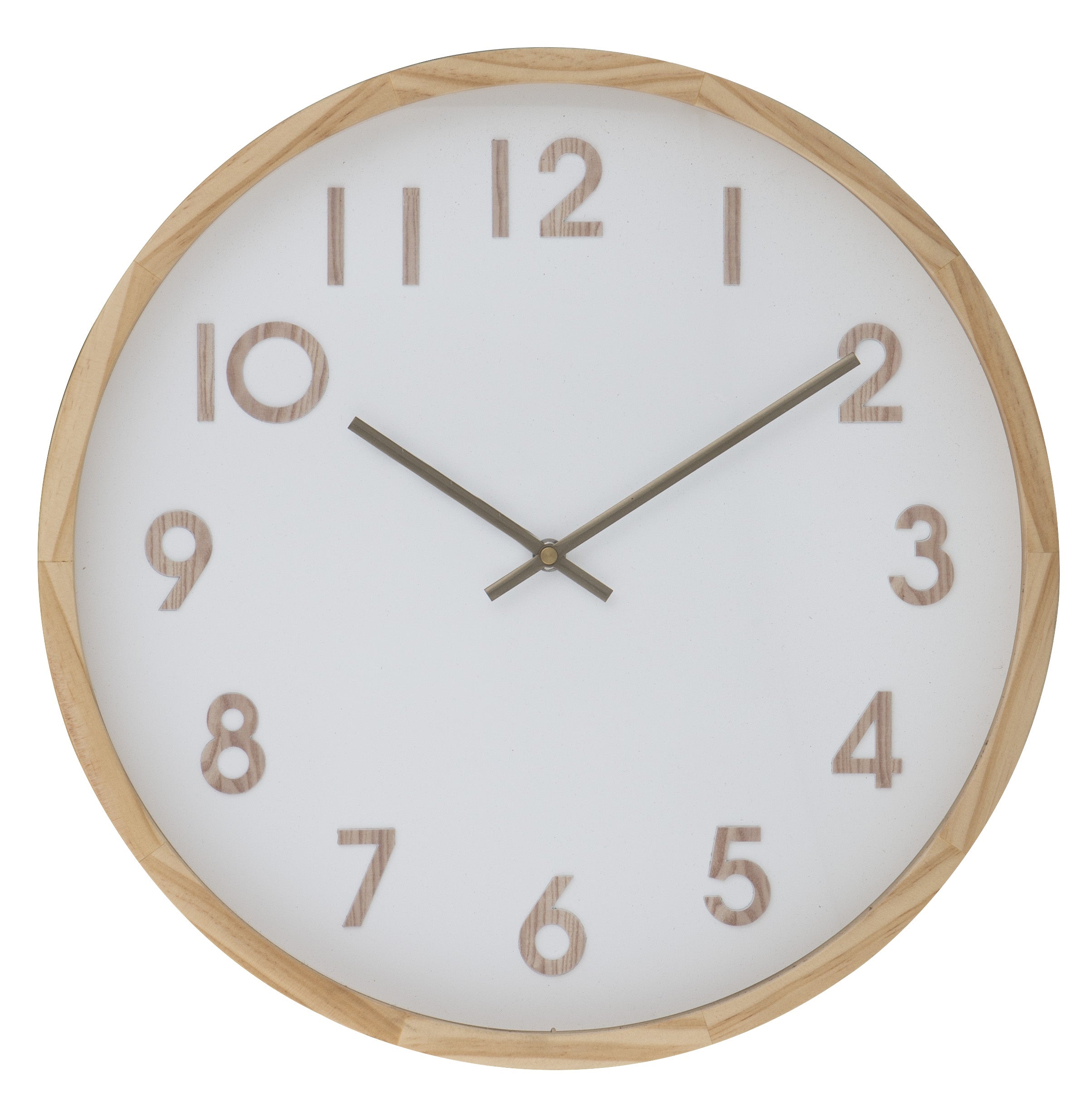 Leonard Wall Clock 41 cm | Natural