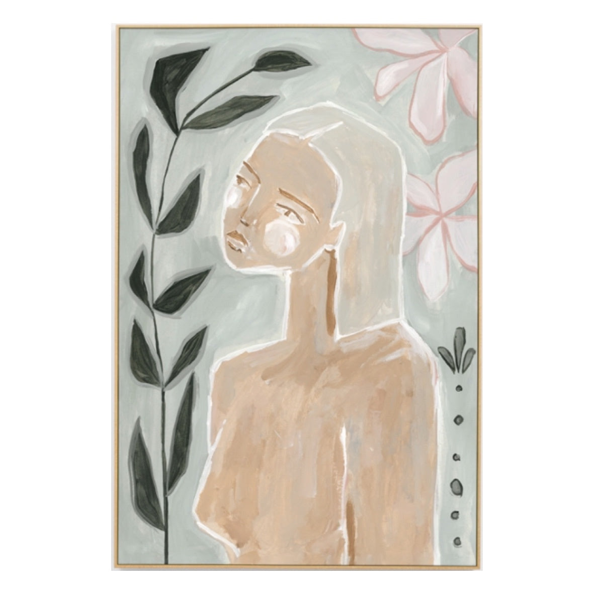 Feminine Muse Haze II Canvas | 7 Sizes